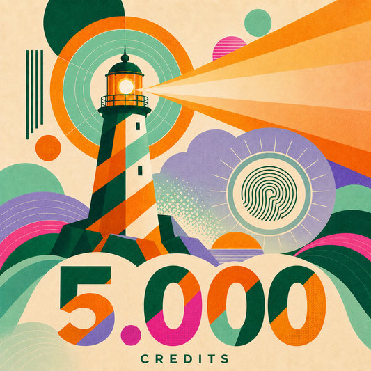 5000 créditos de registro ProofReg